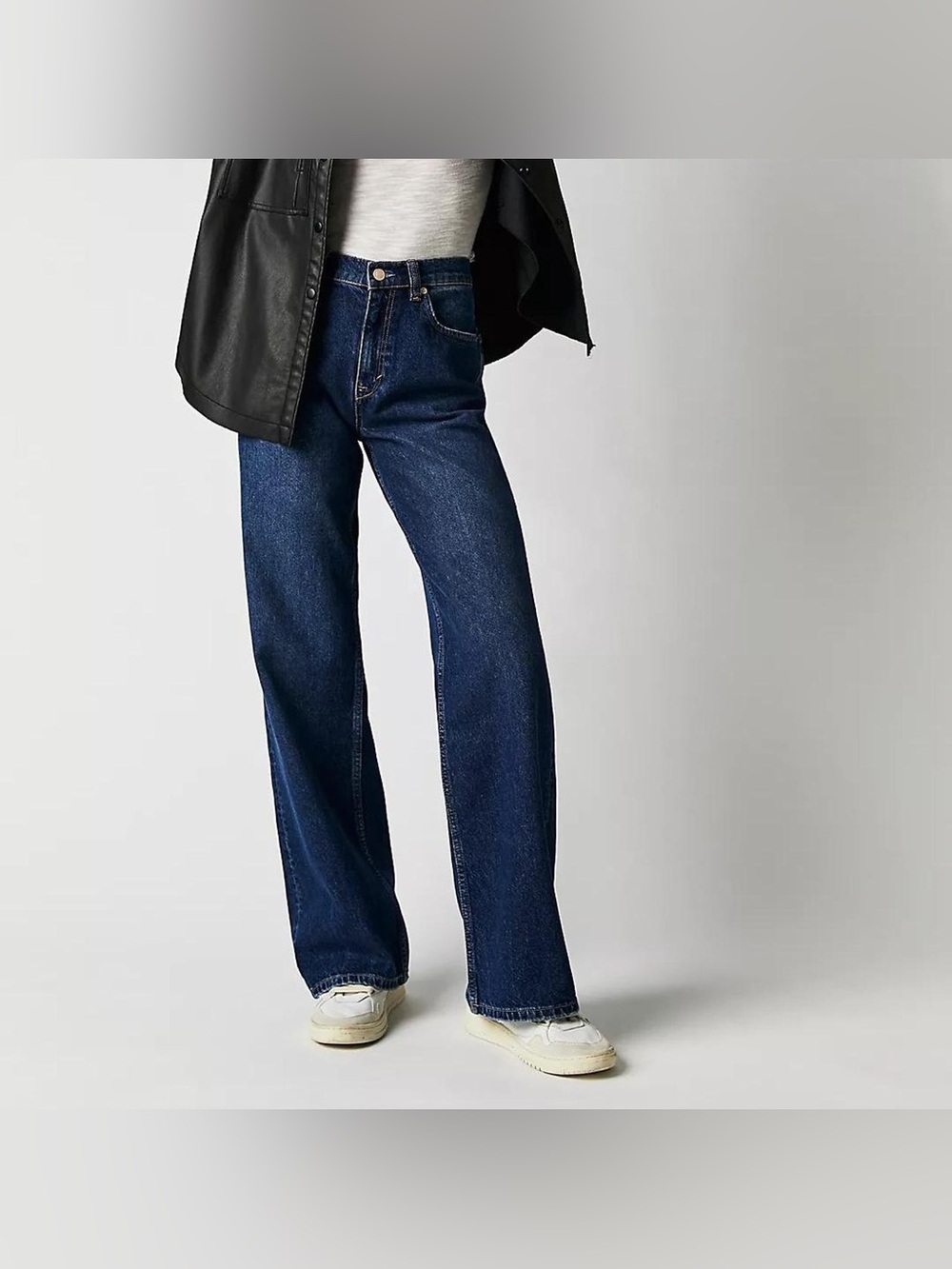 We the free carpenter jeans in dark romance indigo size 31 - Picture 2 of 6